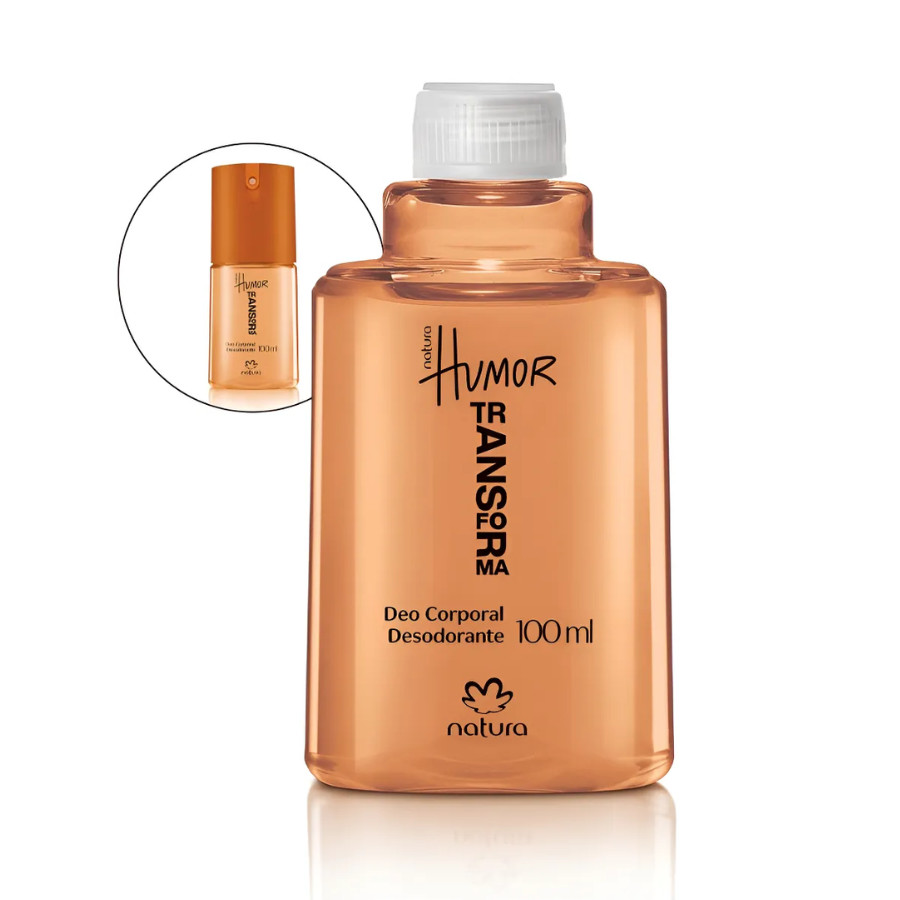 Refil Deo Corporal Humor Transforma 100 Ml Natura