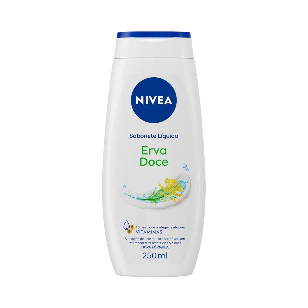 Sabonete Líquido Nivea Erva Doce 250ml
