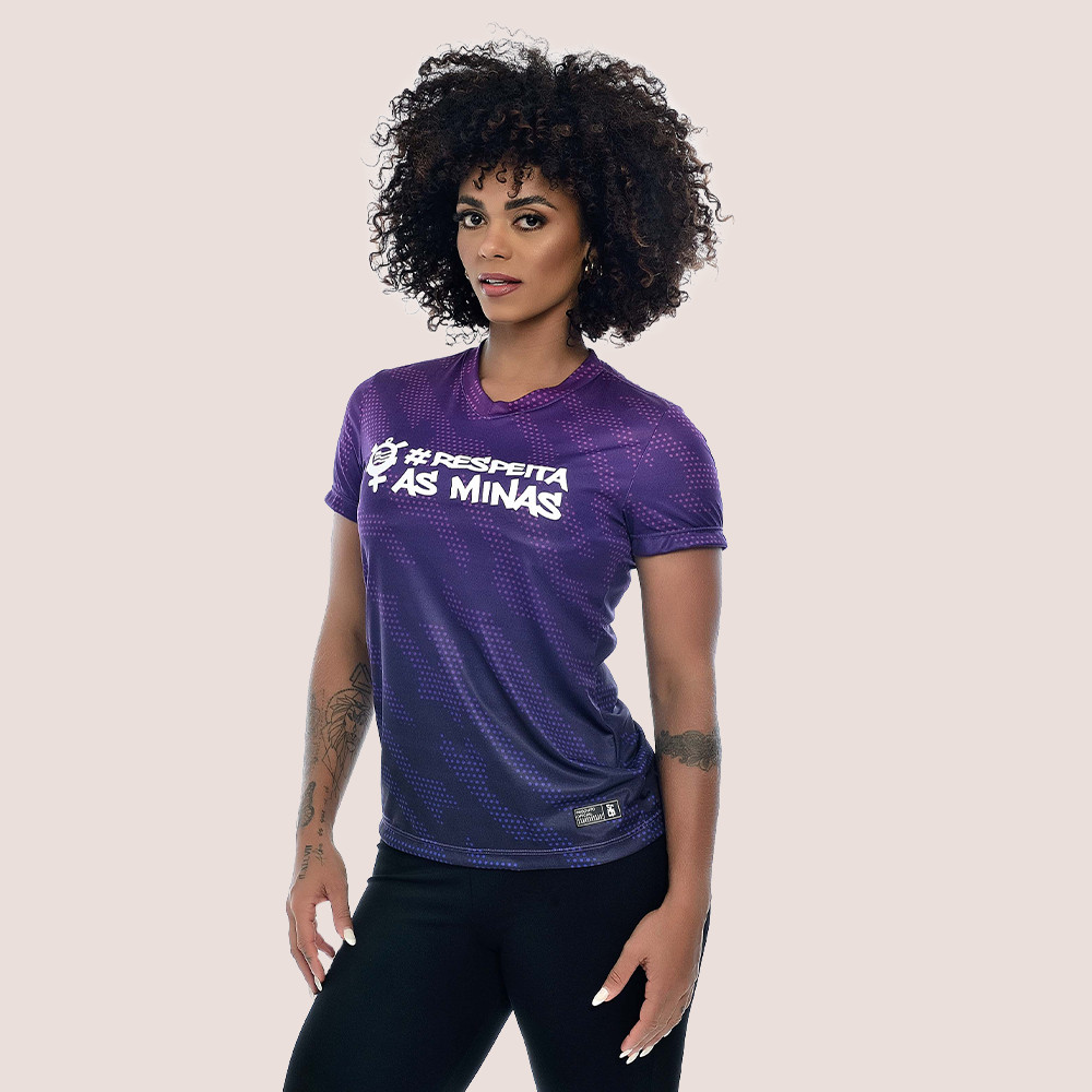 Camisa Oficial Corinthians Feminina Licenciada Tecido Leve Toque Macio