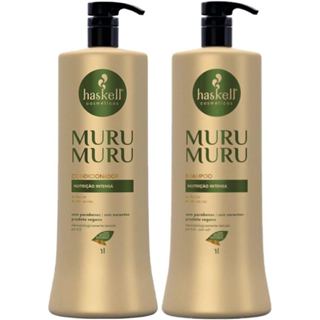 Kit Haskell Murumuru Nutrição Intensa Litro | Nutrição Profunda para Cabelos Muito Secos em Oferta na Shopee