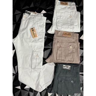 CALÇA CARGO ESTILO CASUAL AMERICANO ORIGINAL MASCULINO SARJA PREMIUM em Oferta na Shopee