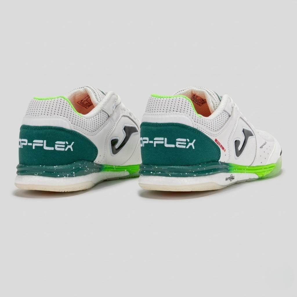 Chuteira Tênis Futsal Joma Top Flex Rebound Original Branca · foto 2