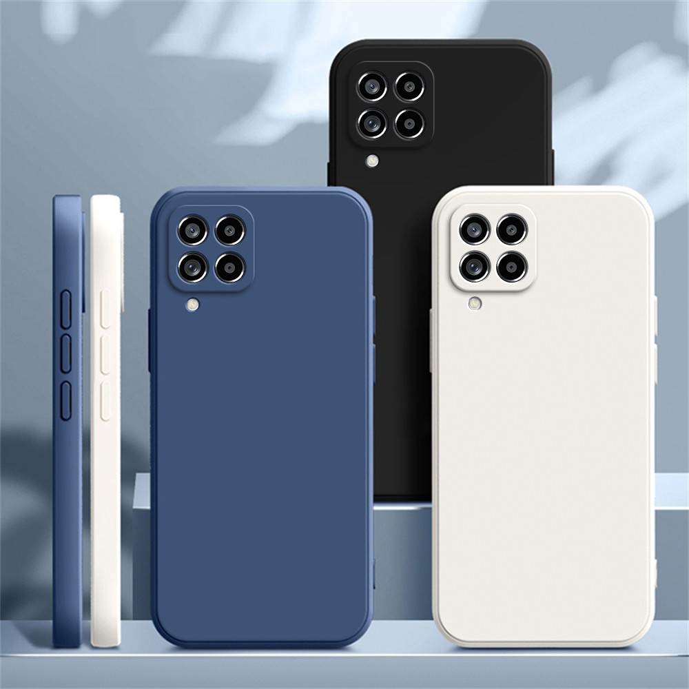Funda Capa De Telefone Original Para Samsung A12 A22 A32 A42 A52 A72 A73 A13 A23 A33 A53 A14 A24 A34 A54 5G Silicone Fos