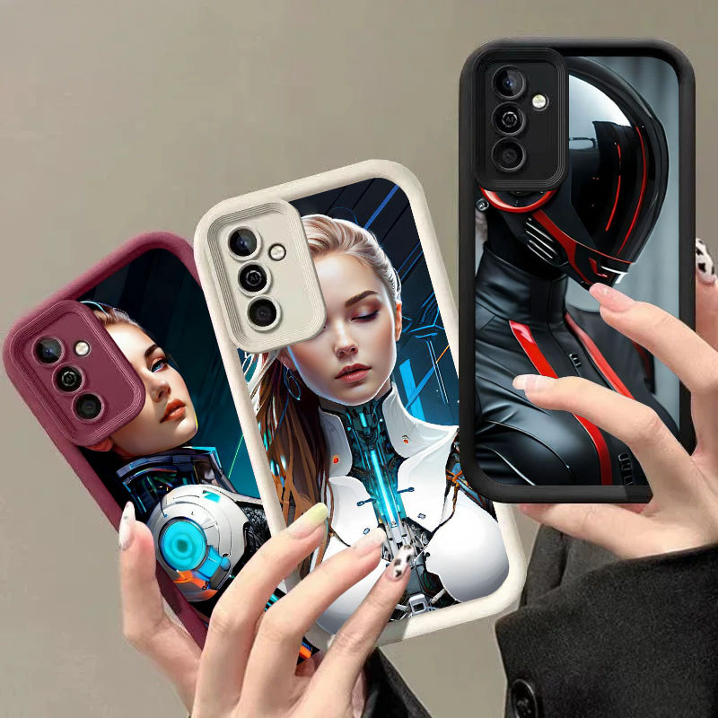 Adequado Para Samsung Galaxy A01 A03 A04e A04 4G Capa De Telefone A03s A02s A01Core A03Core Protetora De silicone Duráve