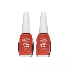 Kit 2 Esmalte Colorama Solte Suas Cores Cachoeira na Chapada 8ml