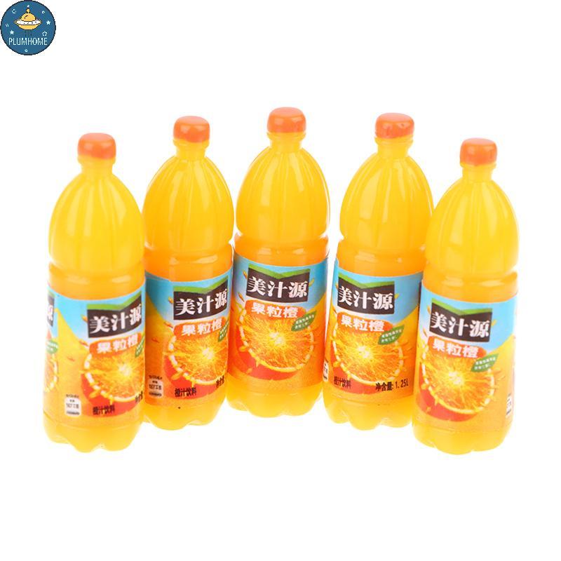 PLUMHOME 5 Peças 1 : 12 Casa De Bonecas Em Miniatura Modelo De Bebidas De Frutas Cozinha Acessórios De Comida Brinquedos