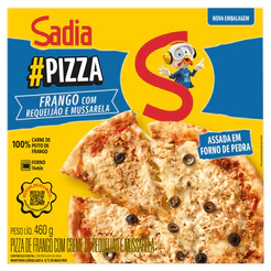 Sadia Pizza frango com requeijão e mussarela 460g