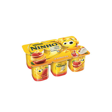 Ninho Polpa Iogurte Morango e Frutas