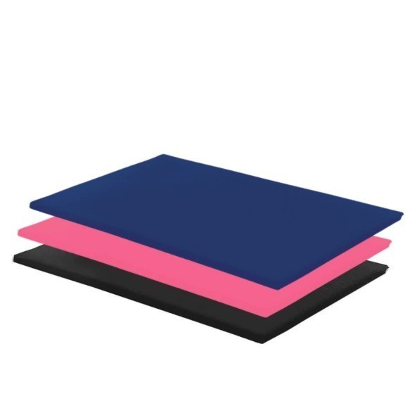 Colchonete preto 90x40x3 Para Academia Yoga Ginástica Pilates Impermeável Espuma Macio Fitness SC oferta
