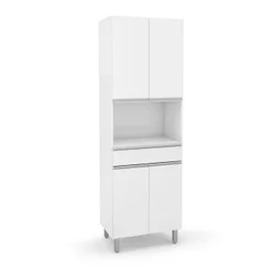 Paneleiro 4 Portas 1 Gaveta Top Class Branco