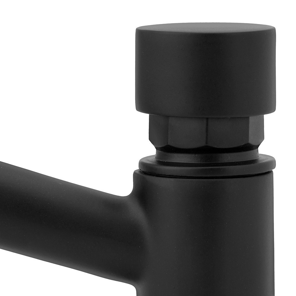 Torneira Automática Preto Black Lavatório Banheiro Mesa Pia Lavatorio Moderno — imagem 2 de 2