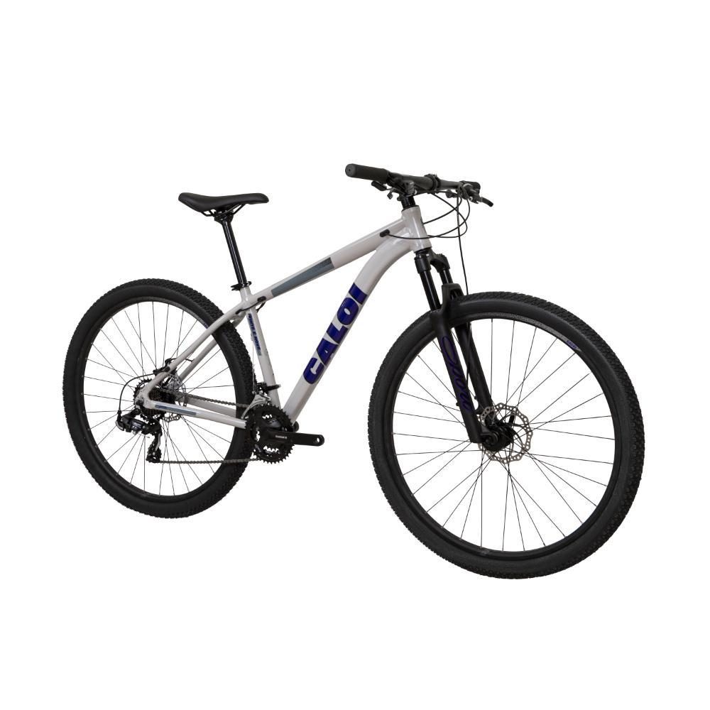 Bicicleta 29 Sport Aro 29 21 Marchas Shimano Tourney Suspensao 100mm Freio a Disco Tamanho M Cor Cinza - Caloi