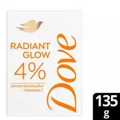 Sabonete em Barra Dove Radiant Glow Sérum Iluminador e Vitamina C 135g