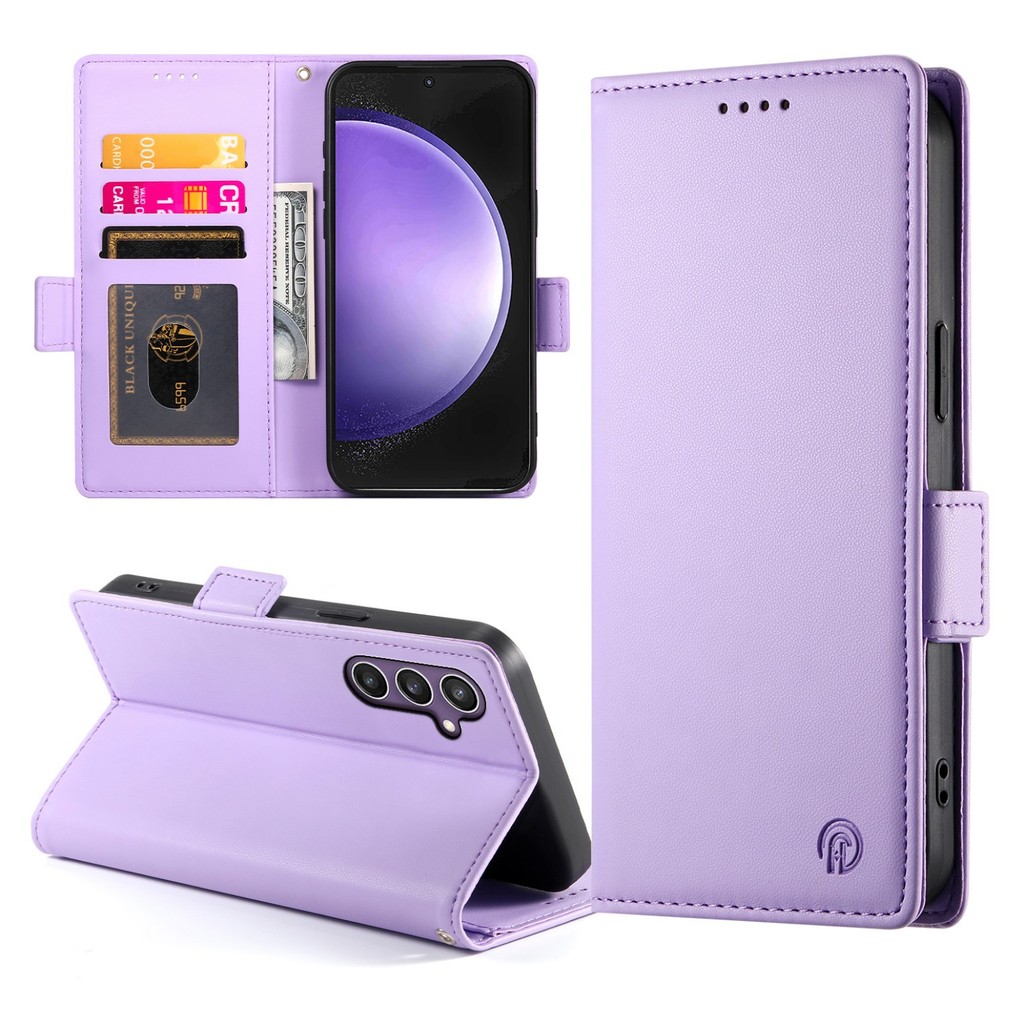Flip Leather Case For Samsung Galaxy S26 FE S26 Ultra S26/S26 PRO S25 FE S25/S24 Wallet Soft PU Leather Card Slot Skin