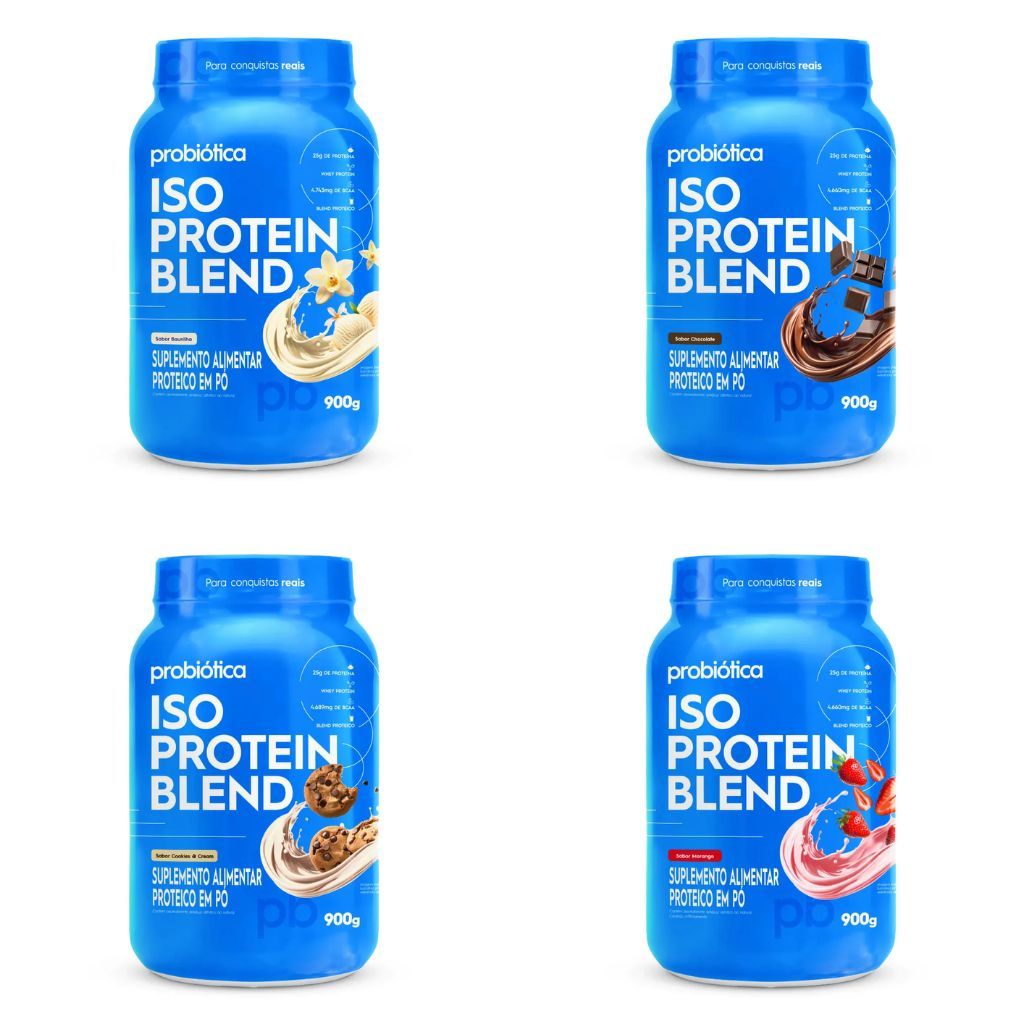 Iso Blend Pote 900g Probiótica