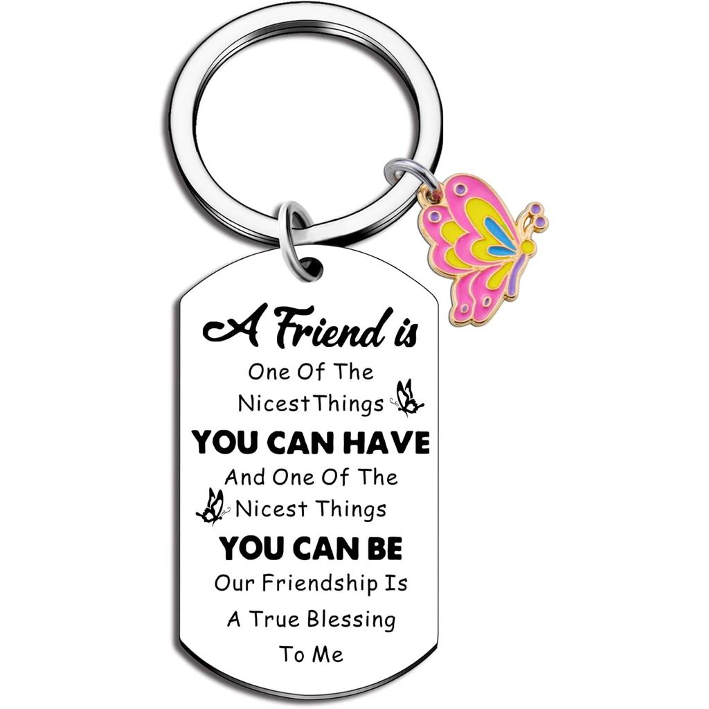 isiyu Presentes de Aniversário para Mulheres, Amigas, Amizade Feminina, Amiga, BFF, Bestie, Presentes de Borbolet