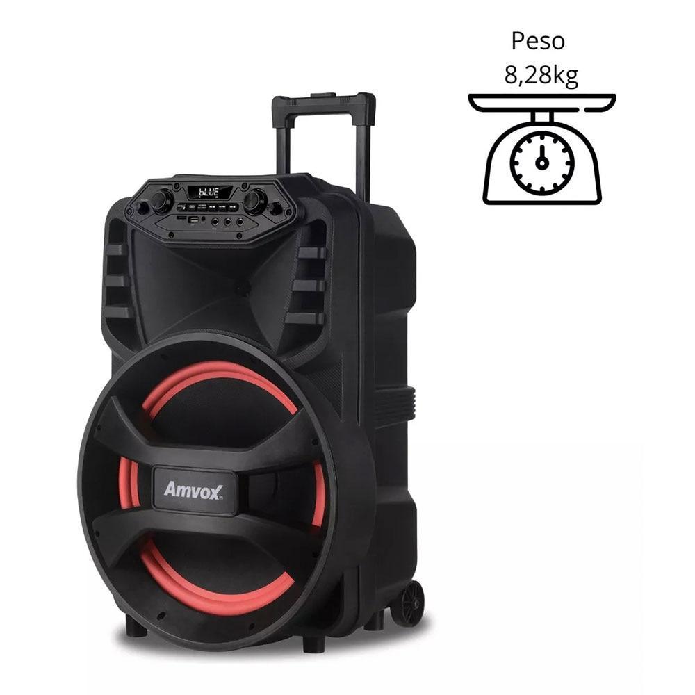 Caixa de Som Amplificada Amvox Bluetooth ACA 880 Vegas, 880 Watts — imagem 2 de 2