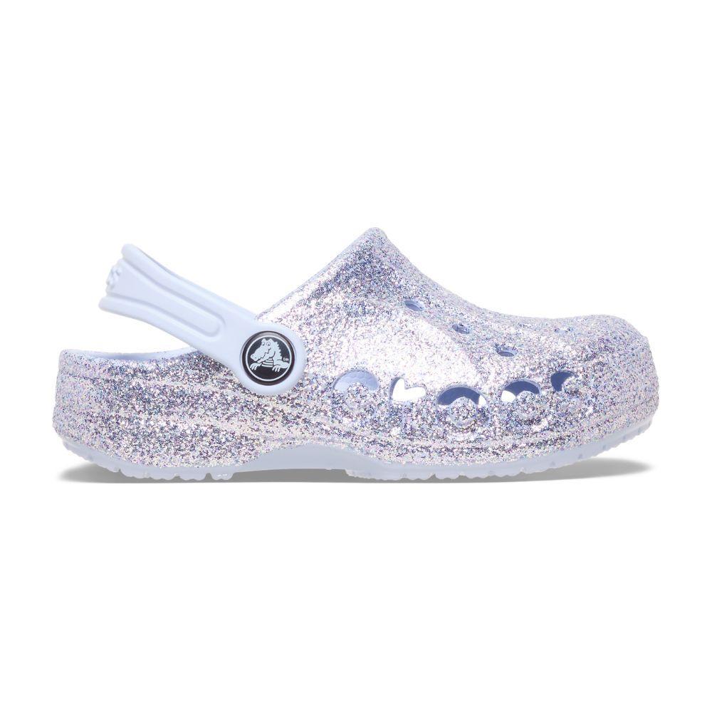 Sandália Crocs Baya Glitter Clog K Dreamscape