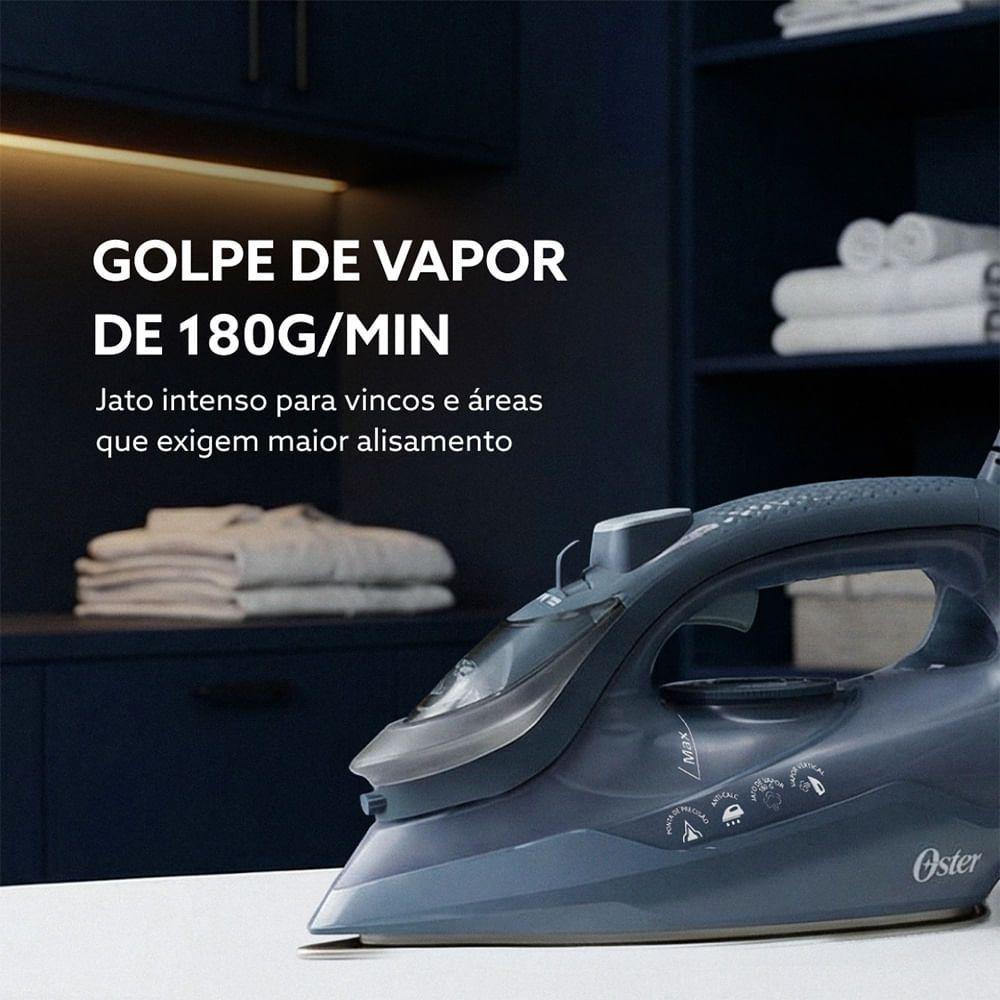 Ferro a Vapor Oster GCSTAC7002 1600W Base Aeroceramic Preto 110V — imagem 2 de 2