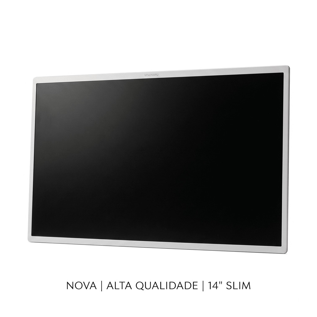 Tela Display Notebook 14 40 Pinos 1366x768 HD M140NWR2 Slim LED Nova Alta Qualidade