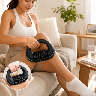 Salorie Electirc Massage Roller Recarregável Massageador De 3 Velocidades Terapia Percuss…