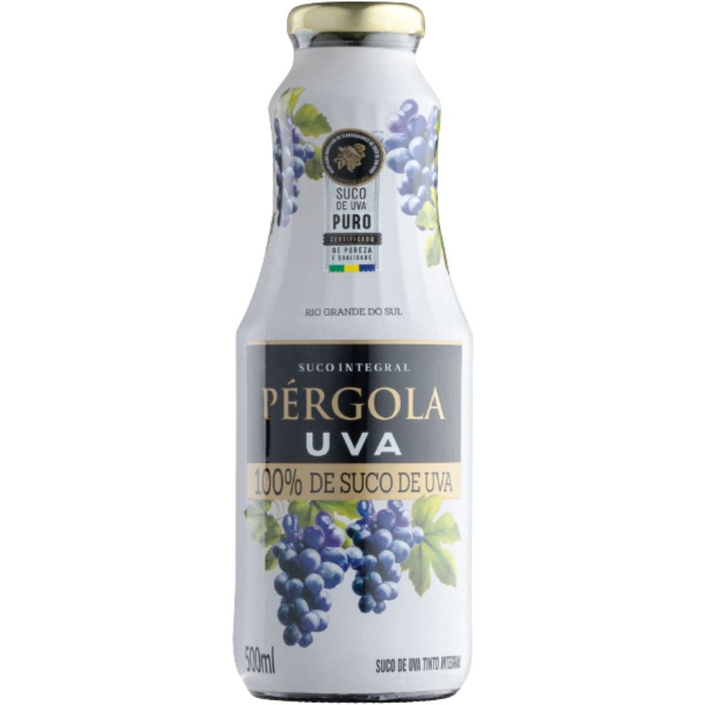 Suco de Uva Tinto Integral Pérgola 500ml