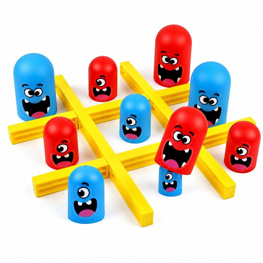 Jogo da Velha 3D Infantil Educativo Estratégico Inteligente Divertido Montessori Criança