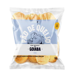 Pão de Queijo Recheado com Goiabada Daki