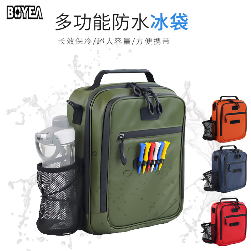 BOYEA saco de gelo de golfe multifuncional energia pequena bola saco grande capacidade à prova dwaterproof água lanche s