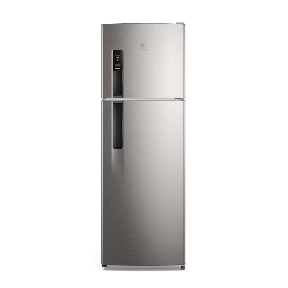 Geladeira IF41S Frost Free Duplex 380L AutoSense Inverter Inox Look Econômica Silenciosa Electrolux