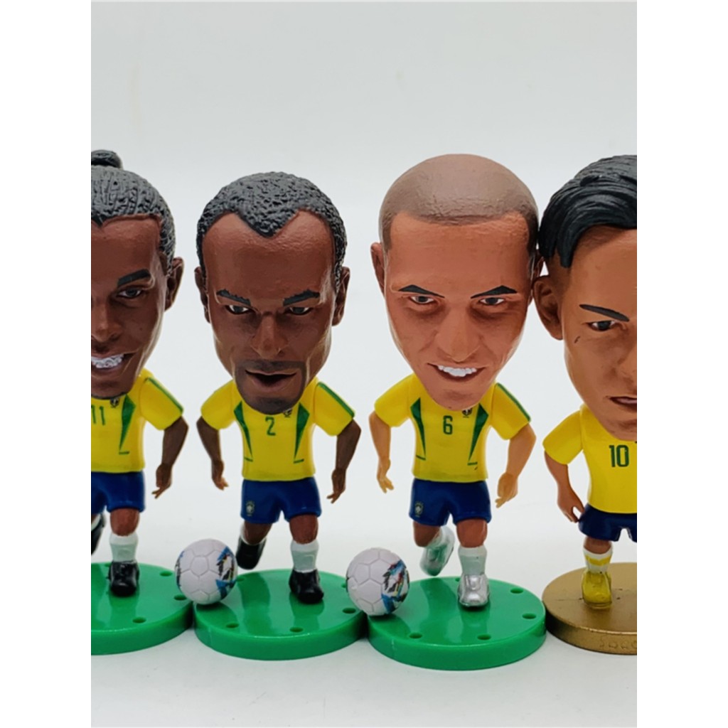 Fan Supplies Seleção Brasileira Estrela de Futebol Great Row Pooh Carford Boneca Figura Modelo Coleção Comemorativa da C