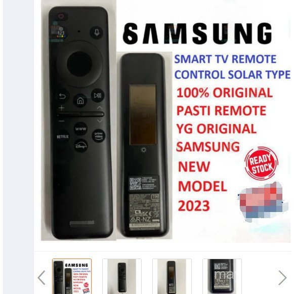 2023 Modelo BN59-01432J Controle Remoto Solar Para Samsung Smart TV Compatível C