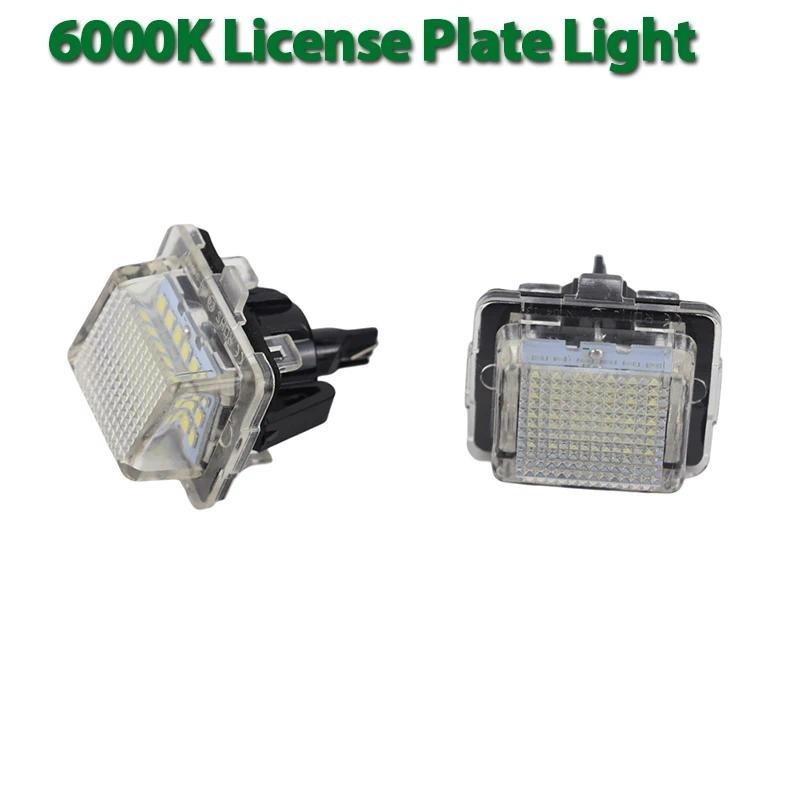 2x Canbus LED Número Da Placa De Licença Lâmpada Para Mercedes Ces CL W204 W212 C207 C216 W221 Luzes Do Carro