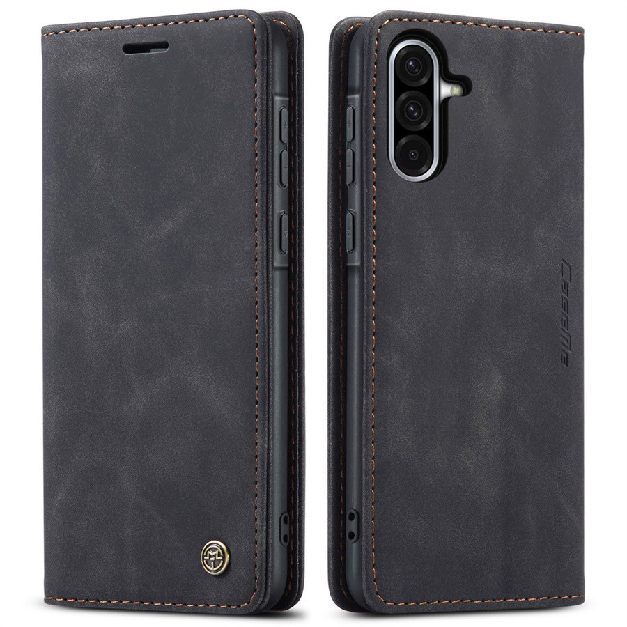 Capa de Telefone em Couro para Samsung Galaxy A57 A37 A27 A17 A06 A07 A16 A36 A5