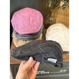 Nicho Retro frente chapéu japonês Denim arte Newsboy chapéu masculino feminino rua moda estilo britânico pintor chapéu n