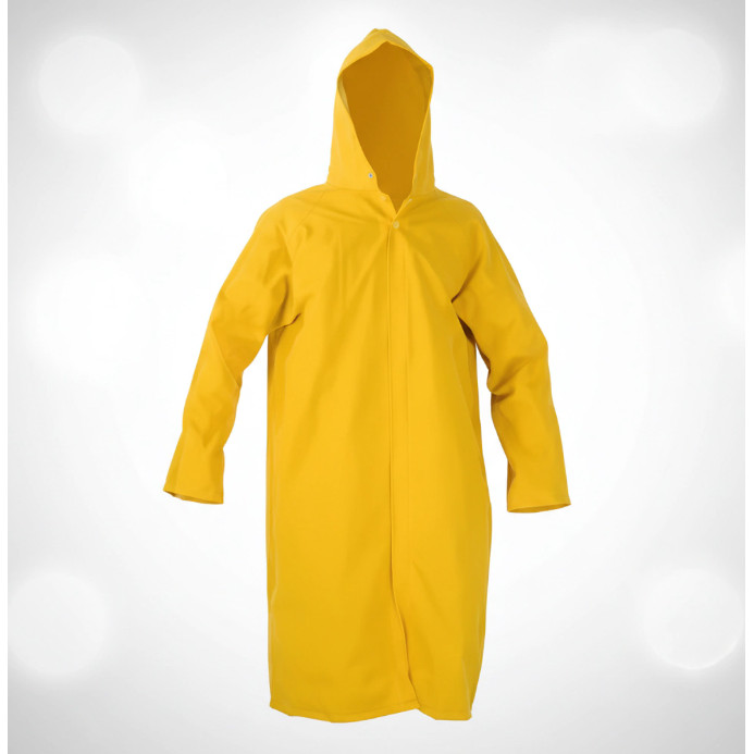 Capa De Chuva PVC Super EGSimões Com CA Capa De Chuva Amarela Para Trabalho — imagem 2 de 2