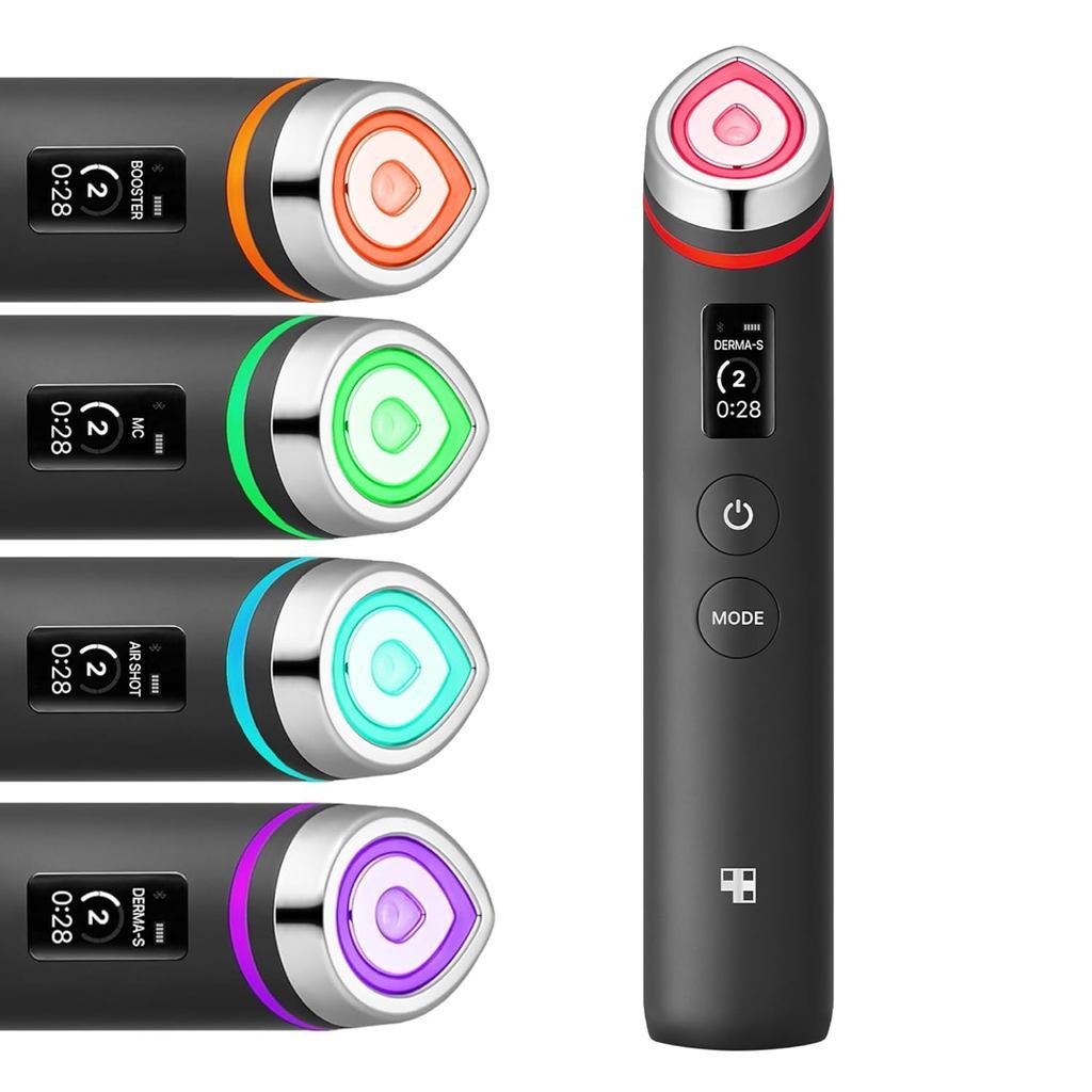 medicube Booster Pro |   Massageador de Beleza com Luz de Vidro Real 6 em 1 |   para uma pele clara, radiante e com apar