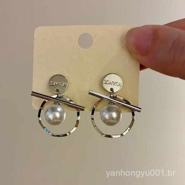 Luxo Retro anel pingente brincos na moda legal feminino brincos acessórios de moda