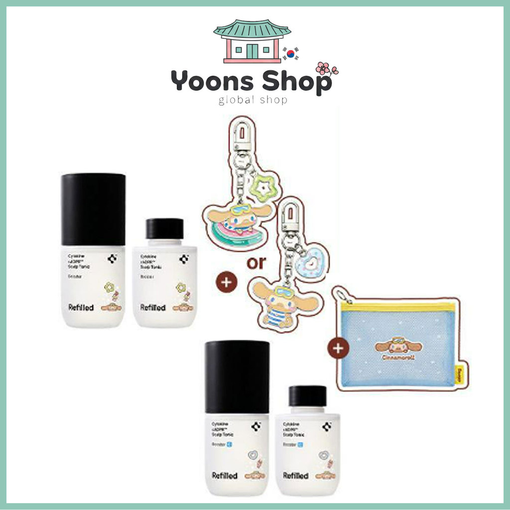 [Refilled x Personagens Sanrio] Citocina CADPR Hair Tonic Booster Pro/Refrigeração