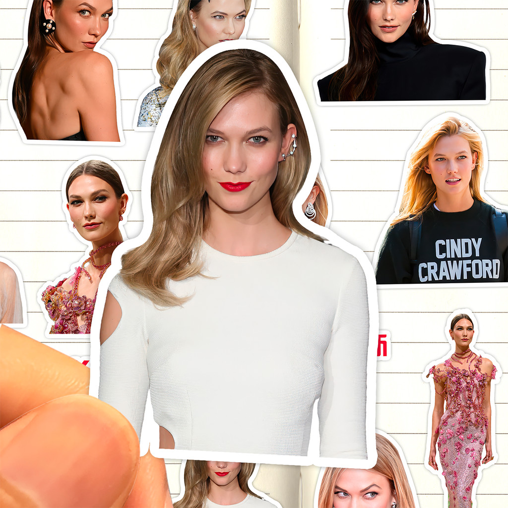 Karlie Kloss Adesivos HD À Prova D 'Água Supermodelo Americano Karlie Kloss Pequena Coleção KK Adesivos Decorativos