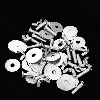 3 PCS Parafusos De Fixação Da Caixa De Reprodução De Papagaio , Acessórios De metal , Ninho De Pássaro hamster Gaiola , 