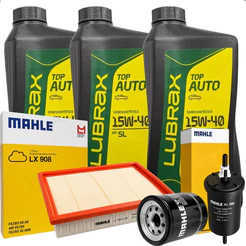 Kit Troca Óleo Lubrax Palio Siena Strada Fire 15w40 + Filtros