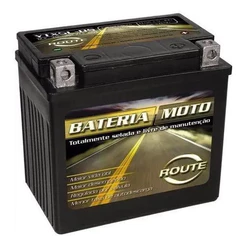 Bateria Cg Titan 125 150 Fan 125 Titan Job 150 Biz 100 125 Bros 125 150 Es Ks Pop 100 Crf 230 - Route Ytx5l-bs