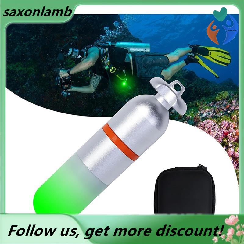 Luz De Sinalização De Mergulho Brilhante , Farol Submersível (Verde)