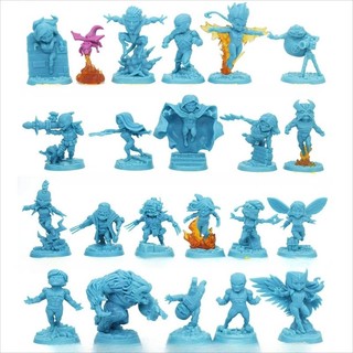 LJJ TRPG Jogo De Tabuleiro Miniaturas De Super-Heróis , Unidade De Herói Cooperativo Para Figuras De Jogos De Estratégia