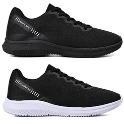 Kit 2 Tênis Running 2000 Caminhada Academia Corrida Leve Confortável Uzze Sport