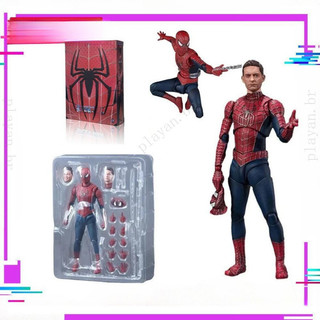 Spiderman Anime PVC Estátua Figura de ação Boneca Modelo Brinquedo