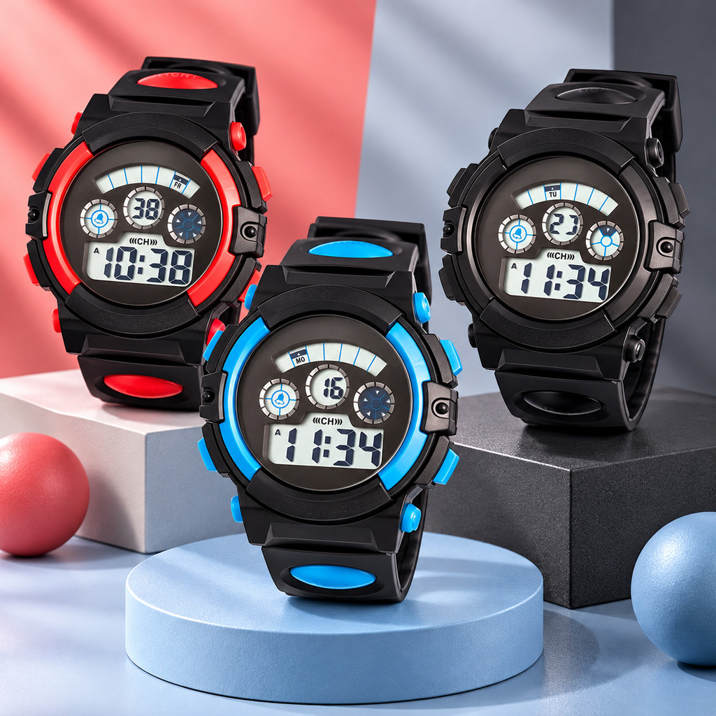 relogio smartwatch multifuncional e resistente a quedas para crianças, adequado para alunos do ensino fundamental II.