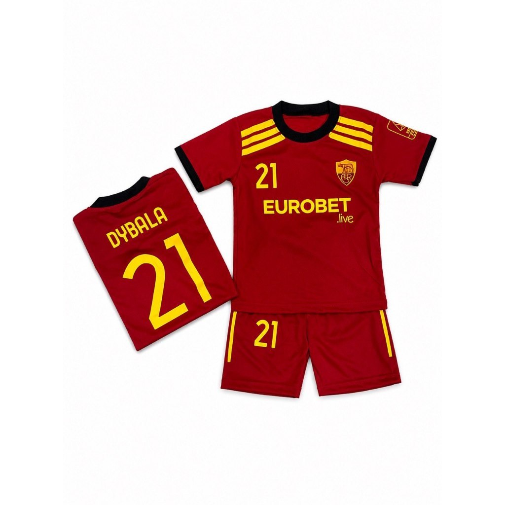 Mais Novo Conjunto De Camisa De Futebol Infantil 6 Meses-15 Anos Unissexo — imagem 2 de 2