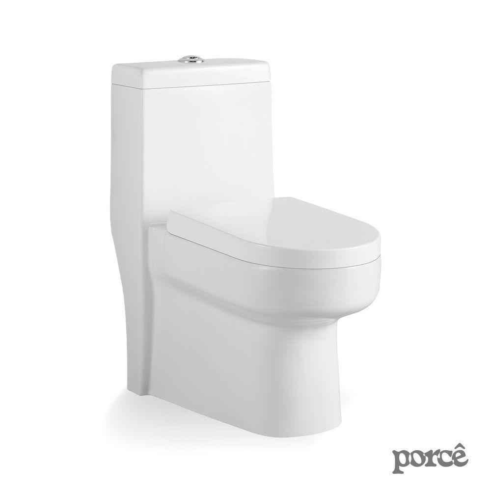 Vaso Sanitário Monobloco Porcê Imperius Privada Com Assento Branco (PVS39MBSFA-BR)